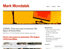 Tablet Screenshot of markmondalek.com